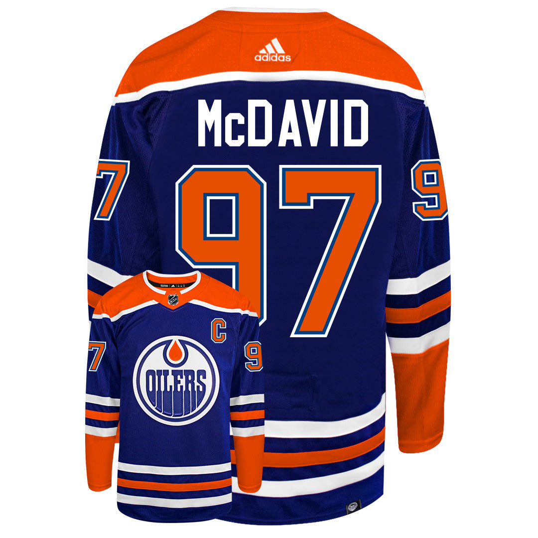 New Alternate Edmonton Oilers Connor Mcdavid Jersey In Size 52 (L)